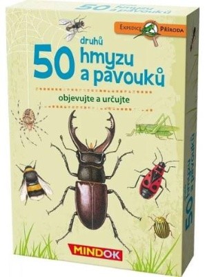 MINDOK Expedice příroda 50 druhů hmyzu a pavouků